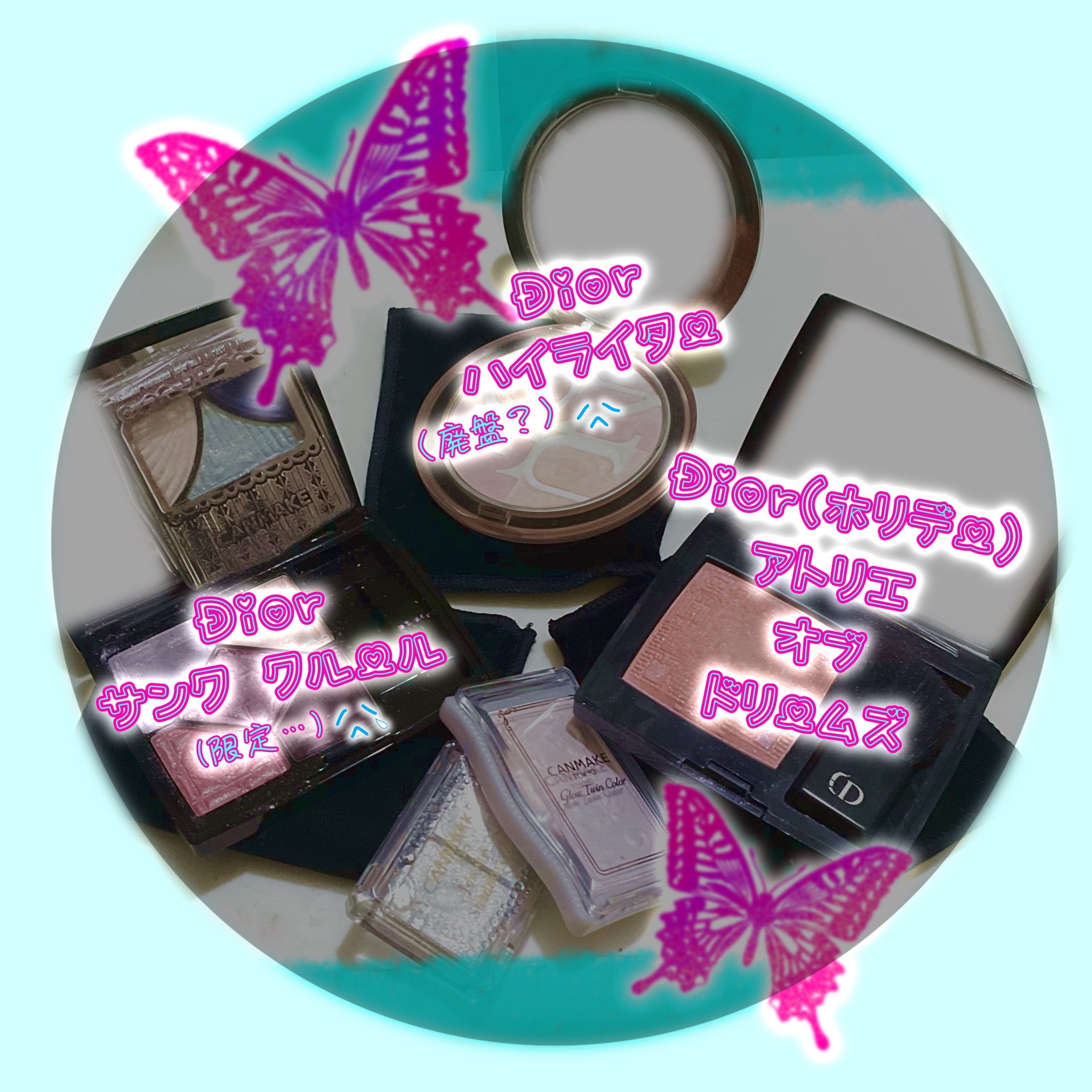 グロウツインカラー/キャンメイク/アイシャドウパレットを使ったクチコミ（3枚目）