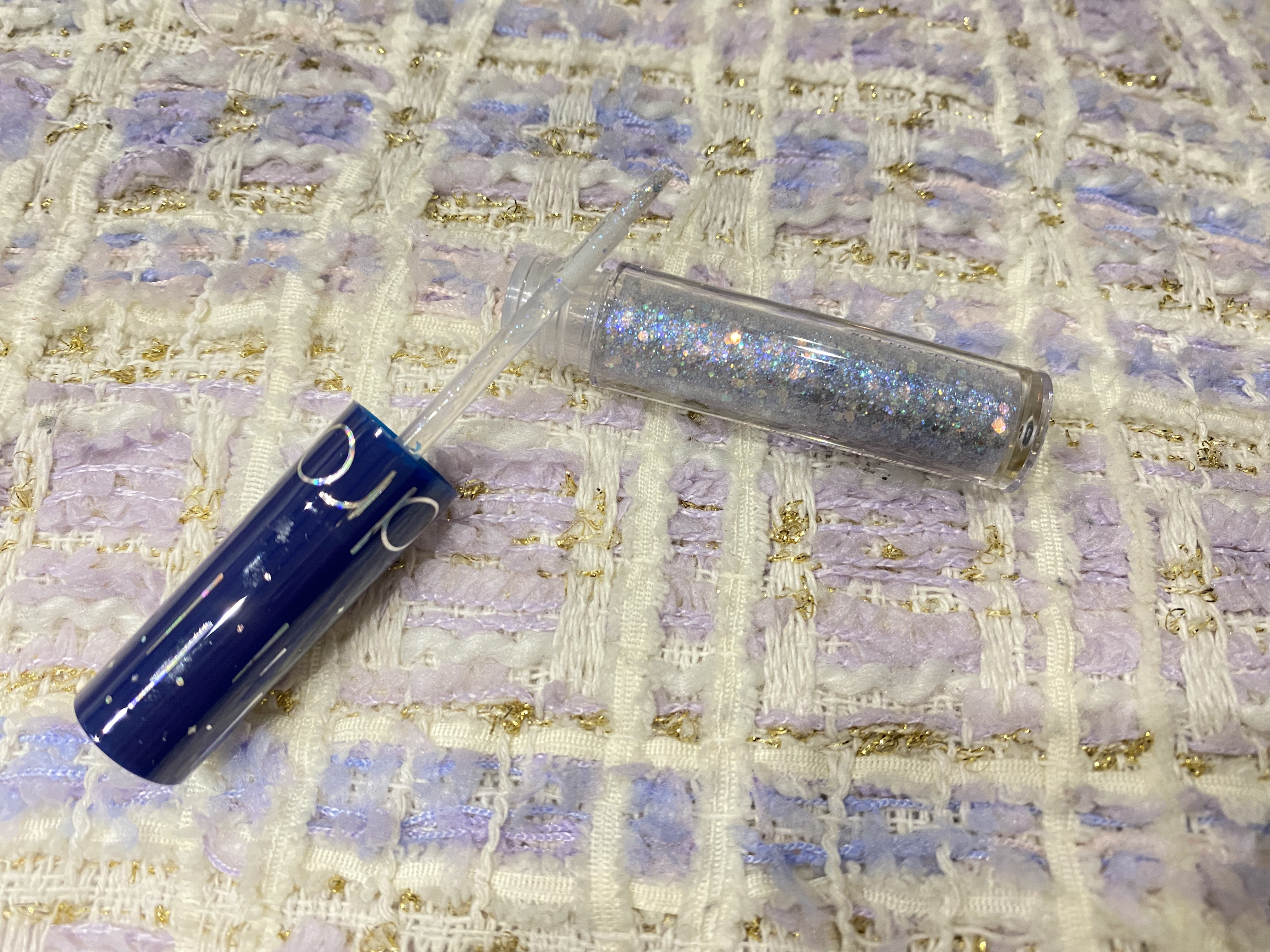 リキッド グリッター シャドウ/rom&nd/グリッターを使ったクチコミ（3枚目）