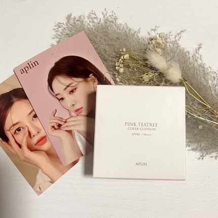 ピンクティーツリーカバークッション/APLIN/クッションファンデーションを使ったクチコミ(2枚目)