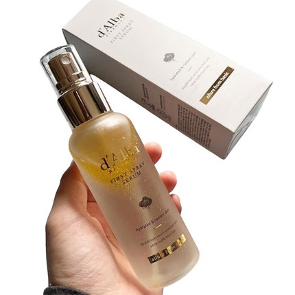 ダルバ ホワイトトリュフファーストスプレーセラム/ダルバ/ミスト状化粧水を使ったクチコミ(2枚目)