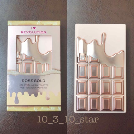 ミニチョコレートアイシャドウパレット/MAKEUP REVOLUTION/アイシャドウパレットを使ったクチコミ(1枚目)