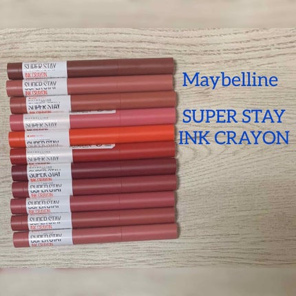 SPステイ インク クレヨン/MAYBELLINE NEW YORK/口紅を使ったクチコミ(1枚目)