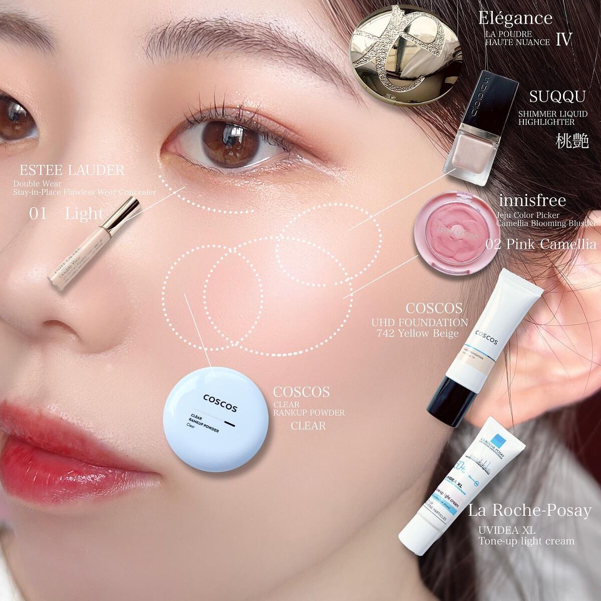 クリアランクアップパウダー/COSCOS/プレストパウダーを使ったクチコミ(3枚目)