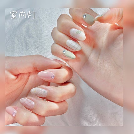 ねこしゃん on LIPS 「🌷🌷春に可愛いパステルカラーネイル🌷🌷春の散歩、ピクニック、デ..」(8枚目)