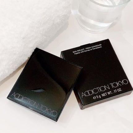 スキンリフレクト フレッシュ コンシーラー/ADDICTION/パレットコンシーラーを使ったクチコミ(5枚目)