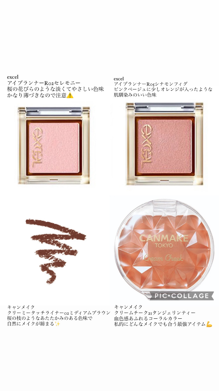 アイプランナー/excel/単色アイシャドウを使ったクチコミ（2枚目）