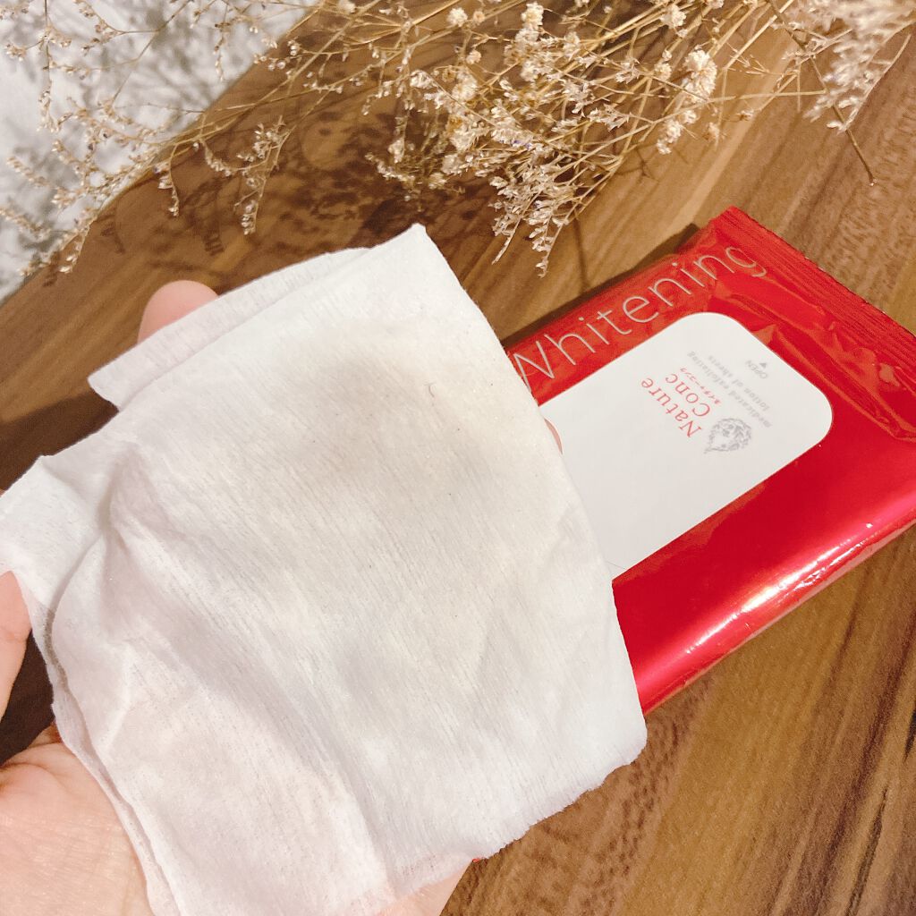 ネイチャーコンク 薬用 ふきとり化粧水シート/ネイチャーコンク/トナーパッドを使ったクチコミ(4枚目)