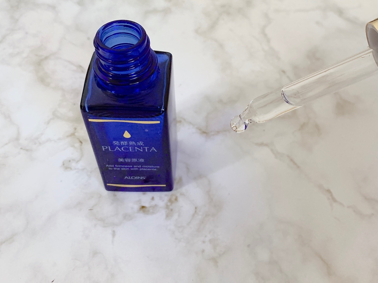 発酵熟成プラセンタ美容原液/発酵熟成美容原液/美容液を使ったクチコミ（3枚目）