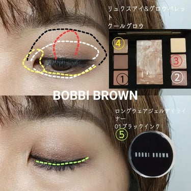 リュクス アイ & グロウ パレット/BOBBI BROWN/アイシャドウパレットを使ったクチコミ（3枚目）