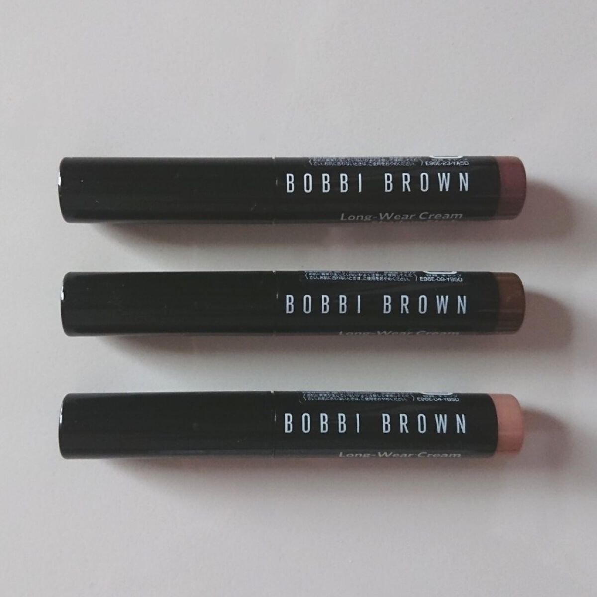 ソーホー グロウ ミニ ロングウェア クリーム シャドウ セット/BOBBI BROWN/スティックアイシャドウを使ったクチコミ（1枚目）