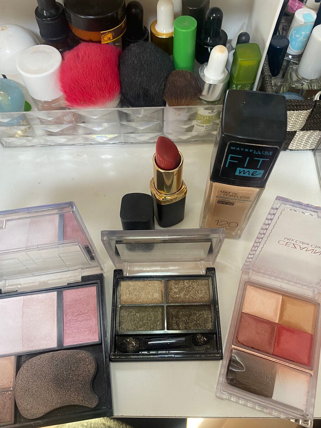 ミックスカラーチーク/CEZANNE/パウダーチークを使ったクチコミ(1枚目)