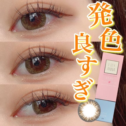 LILY ANNA/LILY ANNA/カラーコンタクトレンズを使ったクチコミ(1枚目)