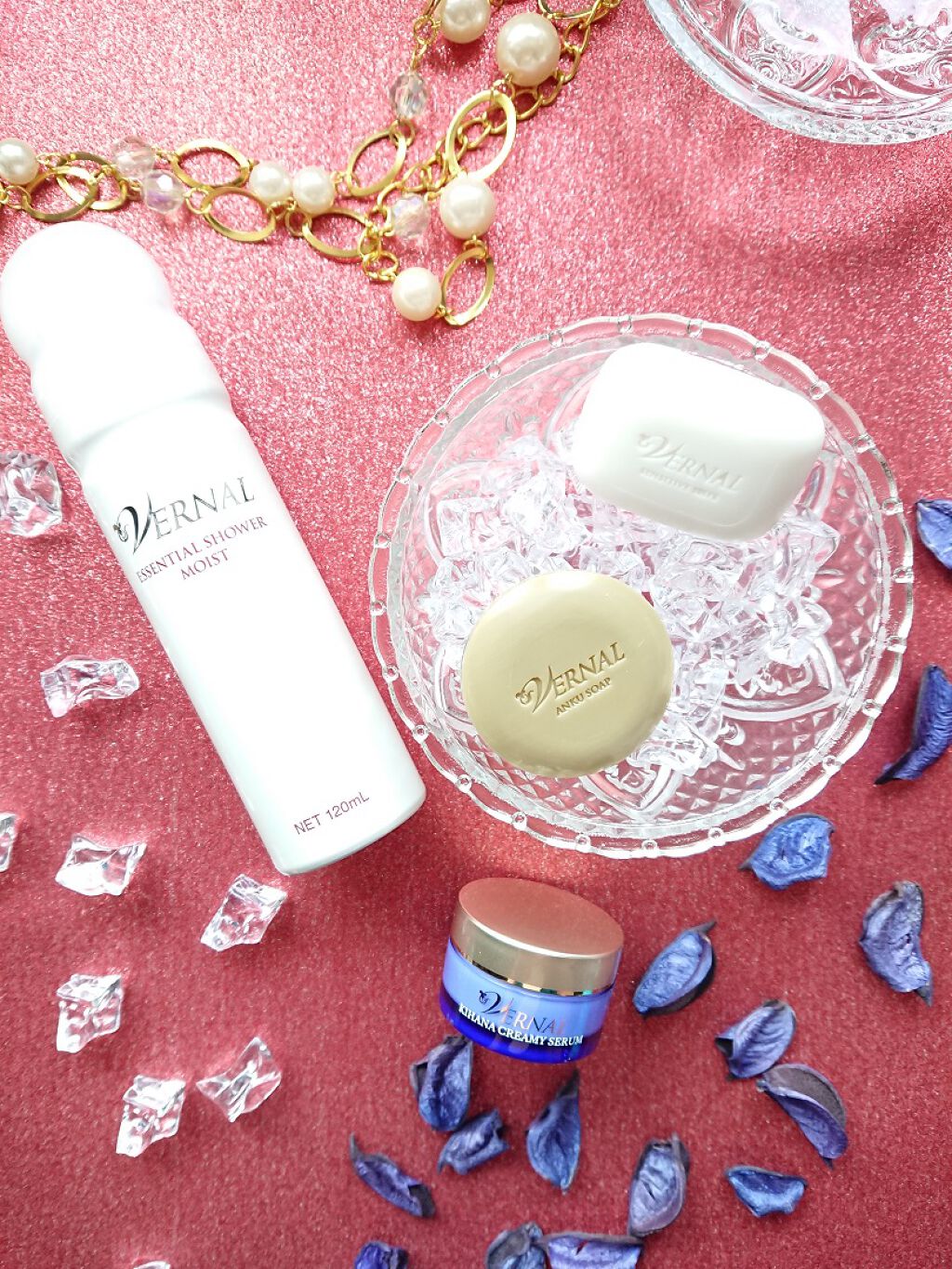 素肌つるつるセット/ヴァーナル/スキンケアキットを使ったクチコミ（1枚目）