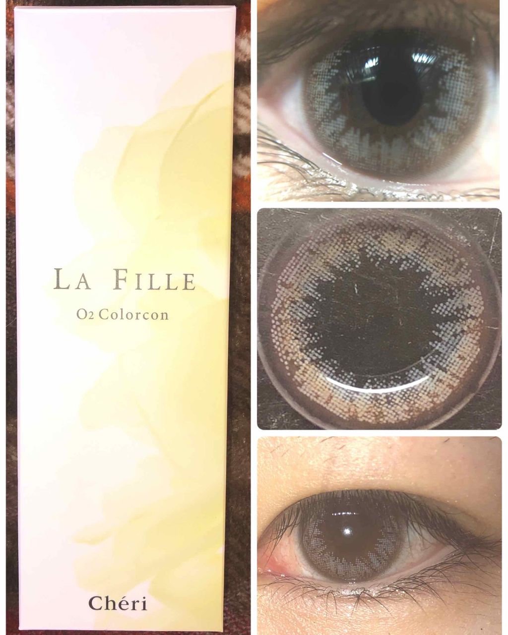 LA FILLE (ラ・フィーユ)/LA FILLE/カラーコンタクトレンズを使ったクチコミ（2枚目）