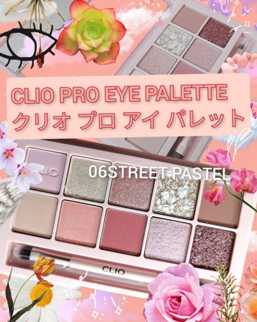 プロ アイ パレット 06 STREET PASTEL/CLIO/アイシャドウパレットを使ったクチコミ（1枚目）