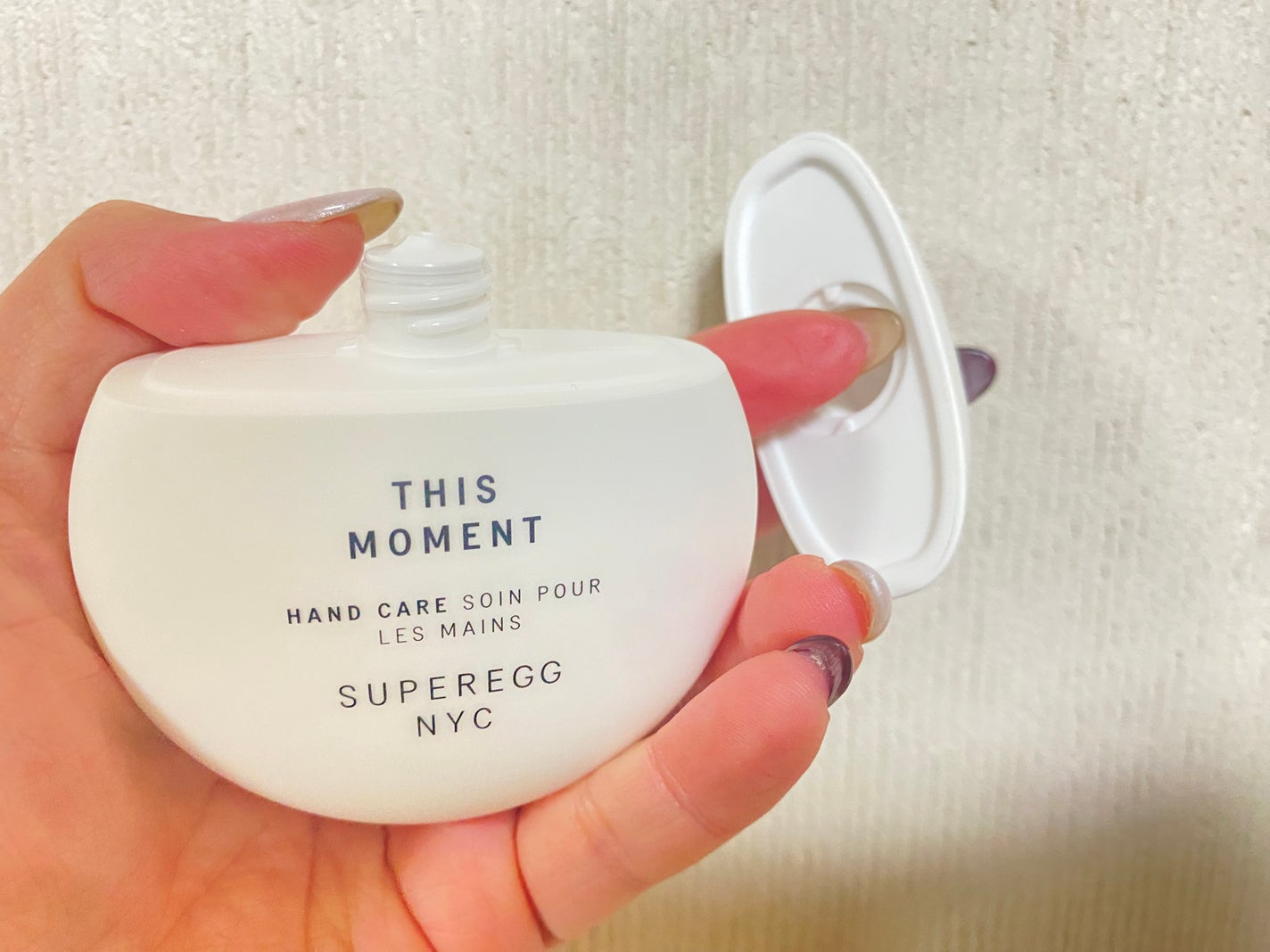 ディス モーメント ハンドケア/SUPEREGG /ハンドクリームを使ったクチコミ(4枚目)