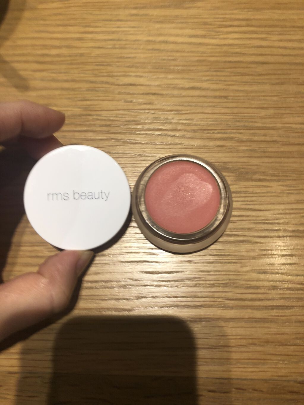 リップチーク ロストエンジェル/rms beauty/ジェル・クリームチークを使ったクチコミ（1枚目）