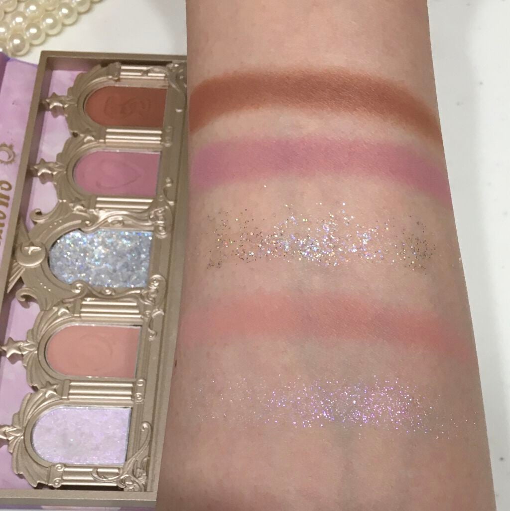 ユニコーンシリーズ アイシャドウパレット/FlowerKnows/アイシャドウパレットを使ったクチコミ(4枚目)