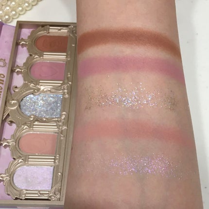 ユニコーンシリーズ アイシャドウパレット/FlowerKnows/アイシャドウパレットを使ったクチコミ(4枚目)