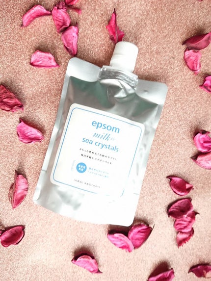 シークリスタルス エプソムミルク /sea crystals/ボディミルクを使ったクチコミ(2枚目)