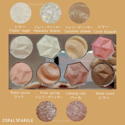 プリズム エアー アイ パレット/CLIO/アイシャドウパレットを使ったクチコミ(2枚目)