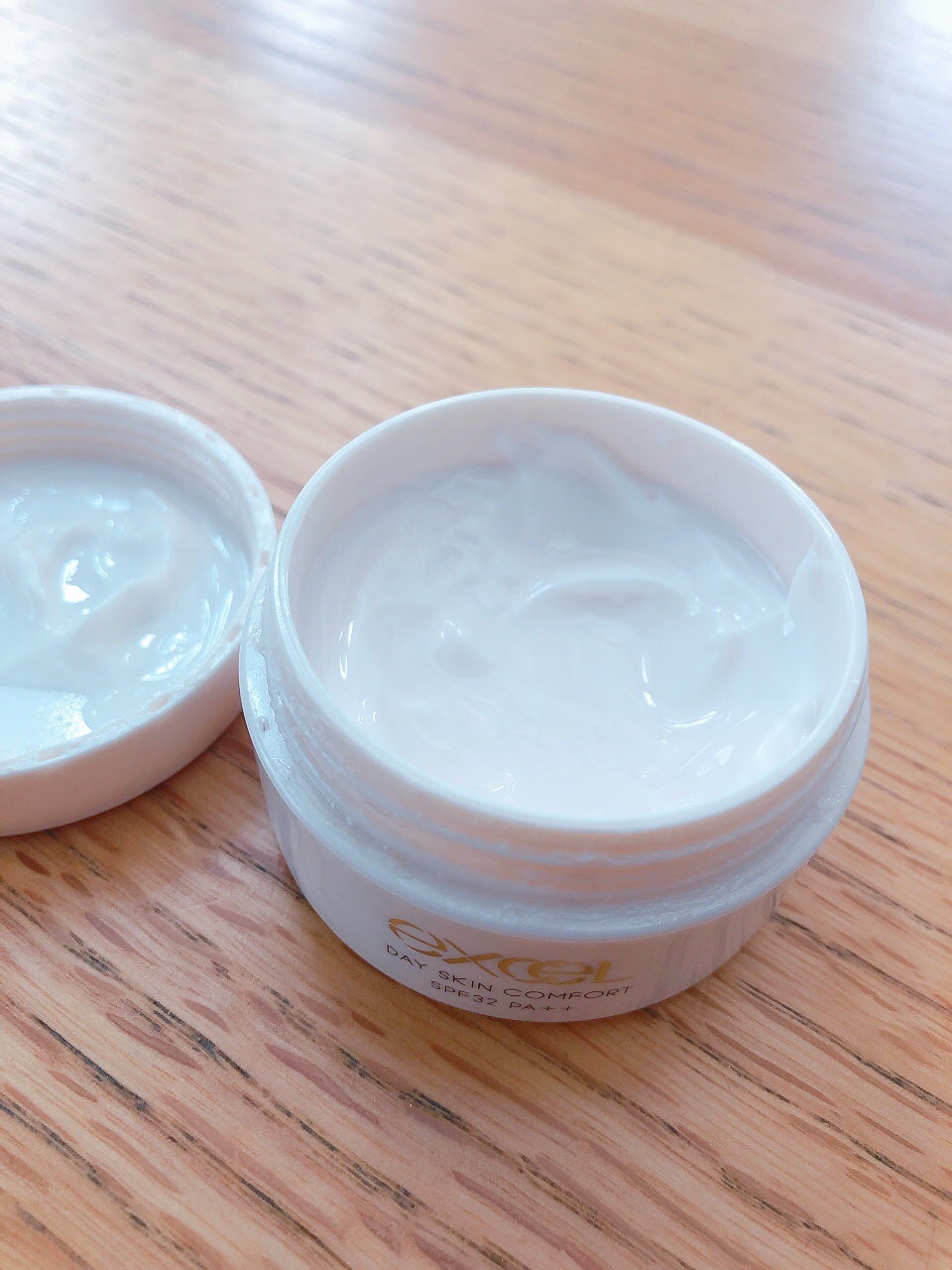 デイスキンコンフォート/excel/フェイスクリームを使ったクチコミ(2枚目)