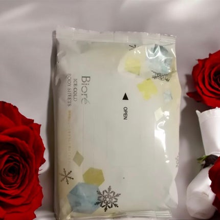 冷シート ももせっけんの香り/ビオレ/ボディシートを使ったクチコミ(1枚目)