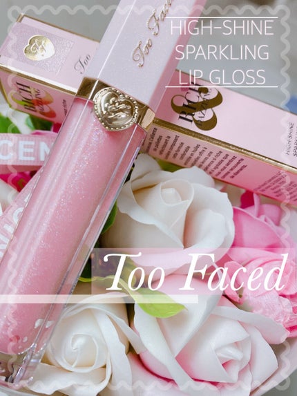 リッチ&ダズリン ハイシャイン スパークリング リップグロス/Too Faced/リップグロスを使ったクチコミ(1枚目)