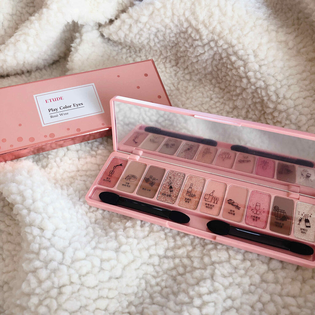 プレイカラー アイシャドウ/ETUDE/アイシャドウパレットを使ったクチコミ（2枚目）