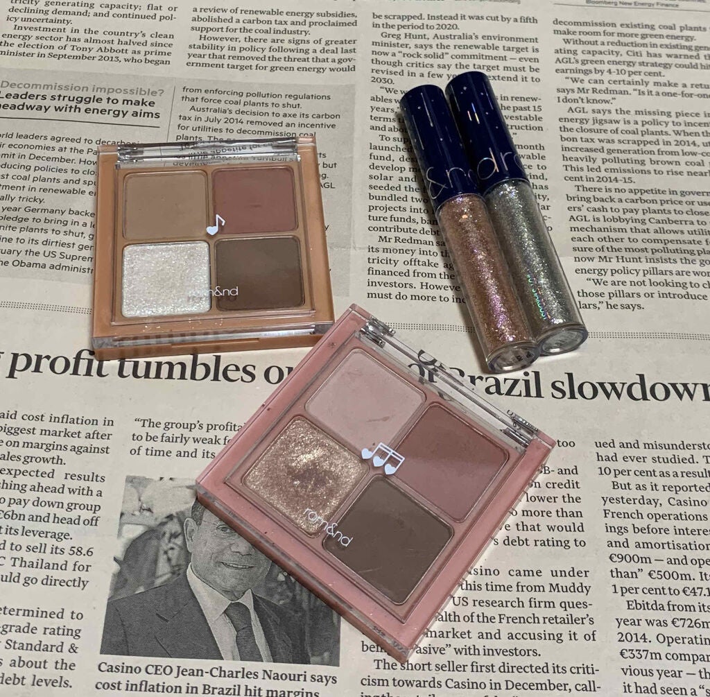 ベターザンアイズ ミュージックシリーズ/rom&nd/アイシャドウパレットを使ったクチコミ(1枚目)