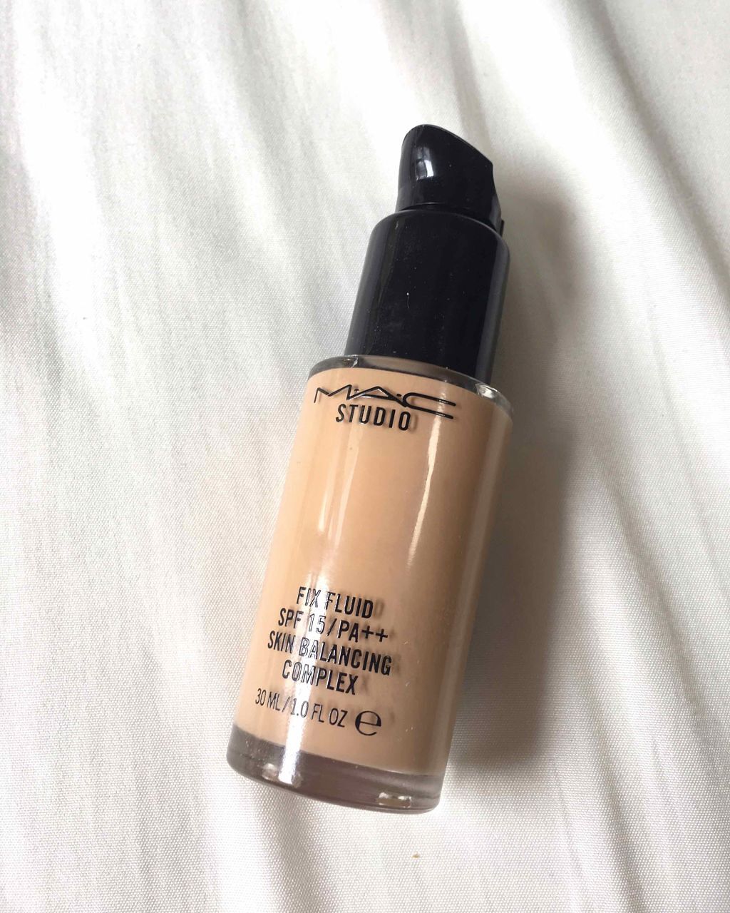 スタジオフィックス フルイッド SPF 15/M・A・C/リキッドファンデーションを使ったクチコミ(1枚目)