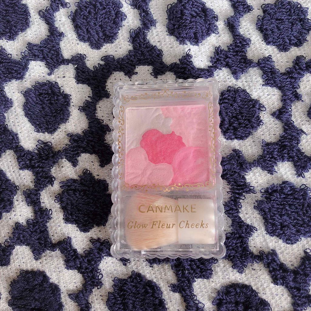 グロウフルールチークス/キャンメイク/パウダーチークを使ったクチコミ(1枚目)