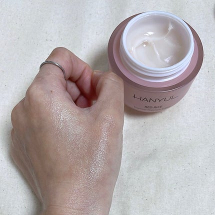 米エキス 保湿クリーム/HANYUL(ハンユル)/フェイスクリームを使ったクチコミ(5枚目)