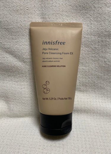 ヴォルカニック　ポア　クレンジングフォーム/innisfree/洗い流すパック・マスクを使ったクチコミ（1枚目）