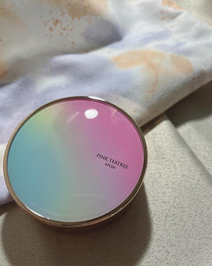 ピンクティーツリーカバーアップグロウクッション/APLIN/クッションファンデーションを使ったクチコミ(1枚目)