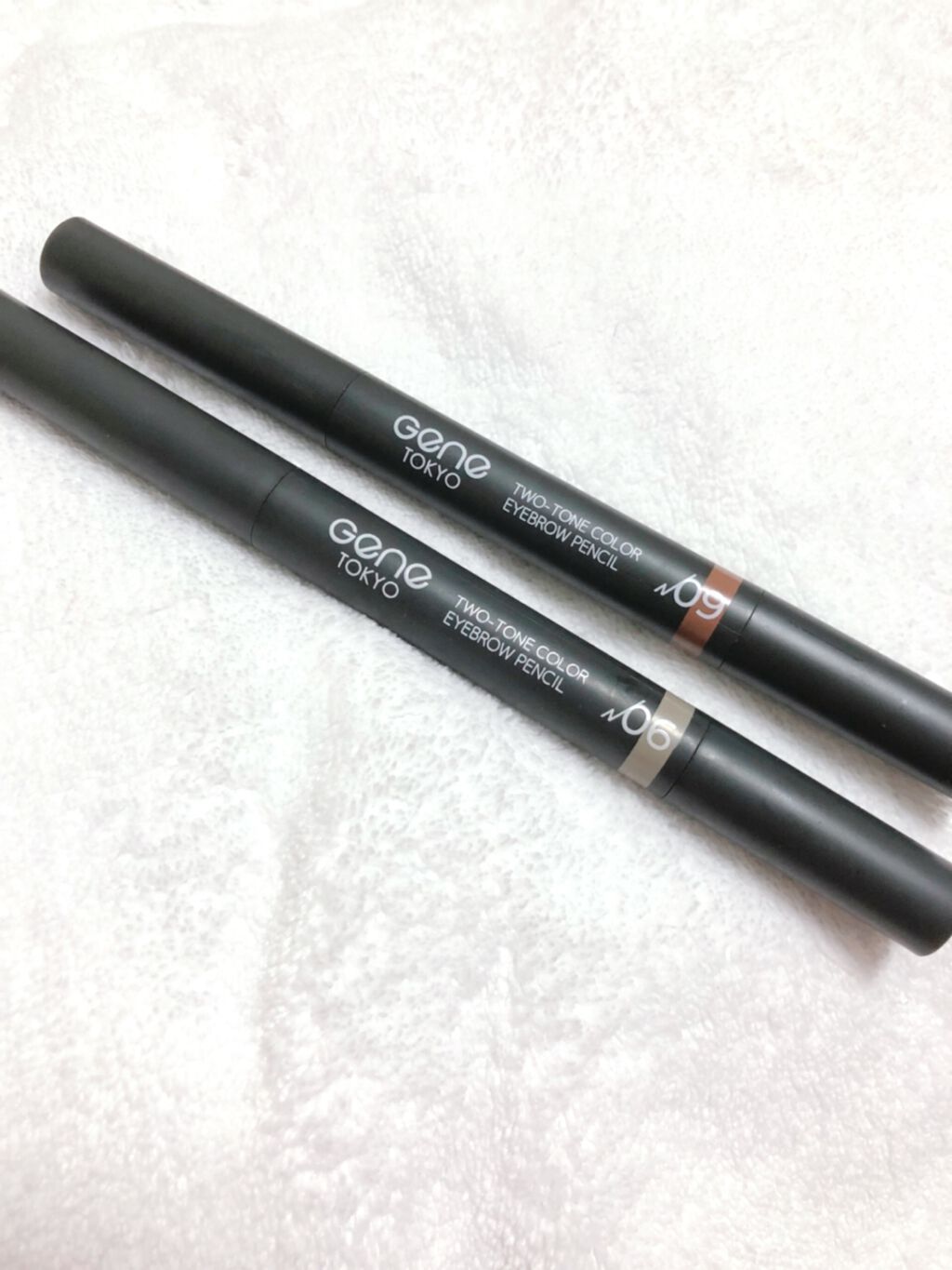 ツートンカラーアイブロウペンシル/GENE TOKYO/アイブロウペンシルを使ったクチコミ(2枚目)