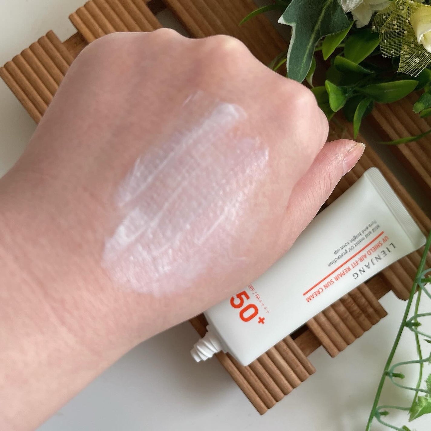 UVシールド エアフィット リペア サンクリーム/リエンジャン/日焼け止めクリームを使ったクチコミ(4枚目)