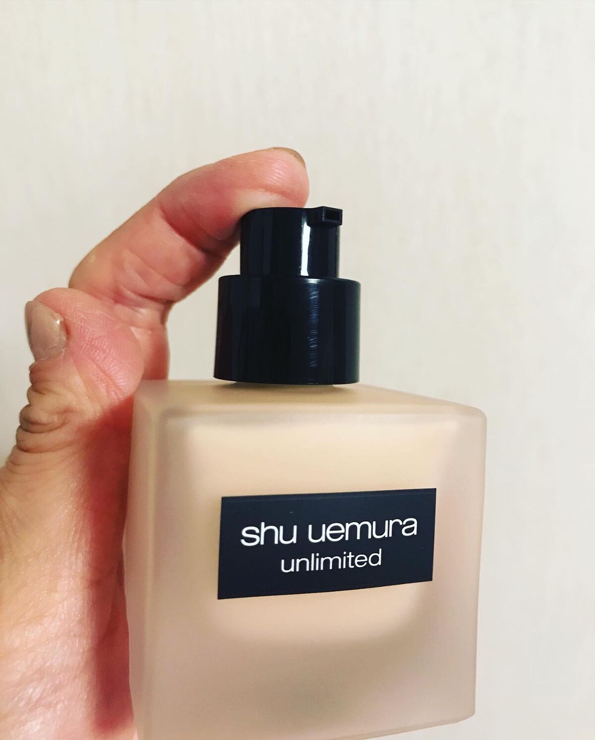 （旧）アンリミテッド ラスティング フルイド/shu uemura/リキッドファンデーションを使ったクチコミ（2枚目）