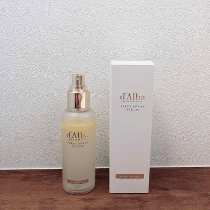 ダルバ ホワイトトリュフファーストスプレーセラム/ダルバ/ミスト状化粧水を使ったクチコミ(1枚目)
