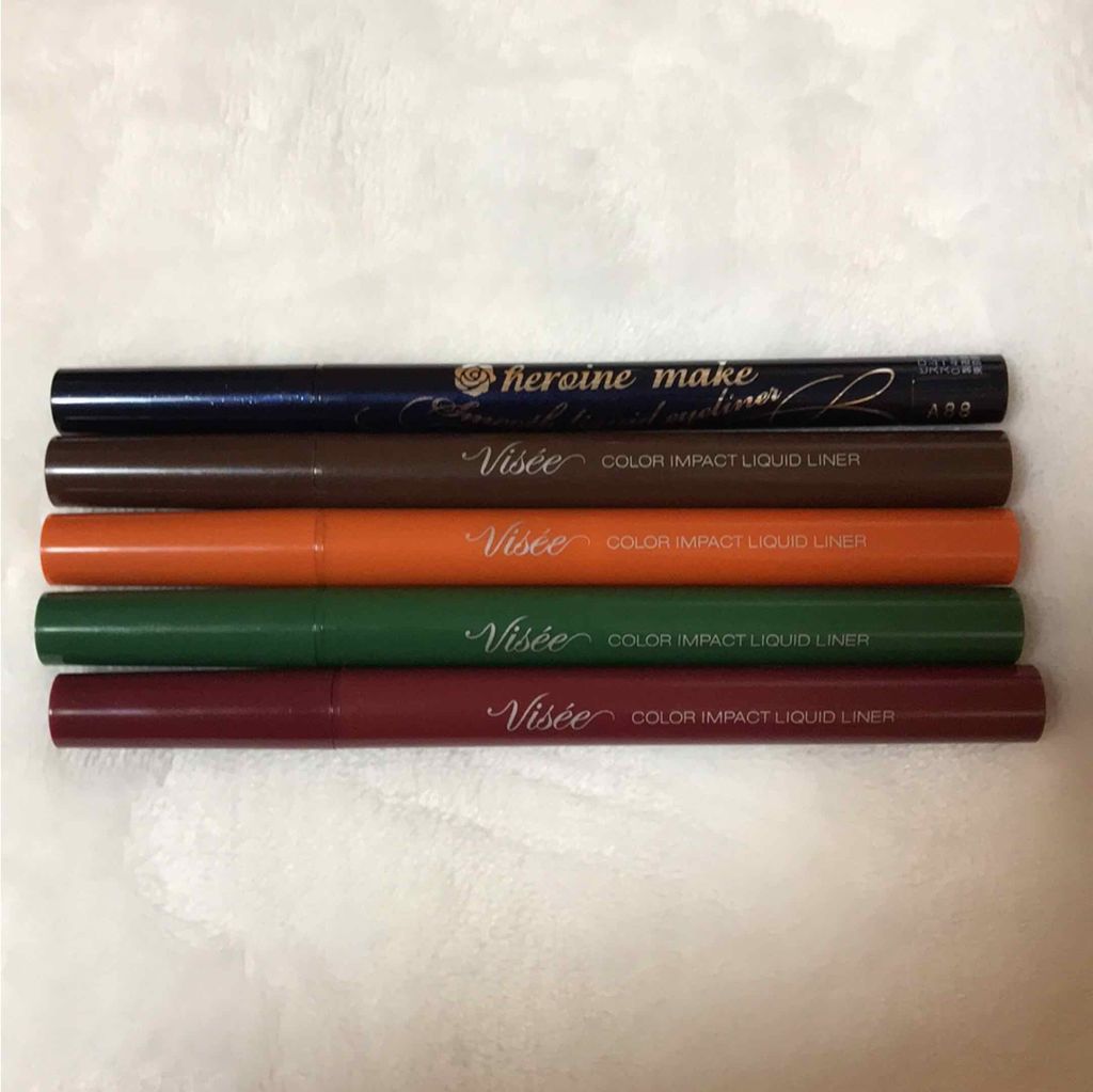 カラーインパクト リキッドライナー/Visée/リキッドアイライナーを使ったクチコミ（1枚目）