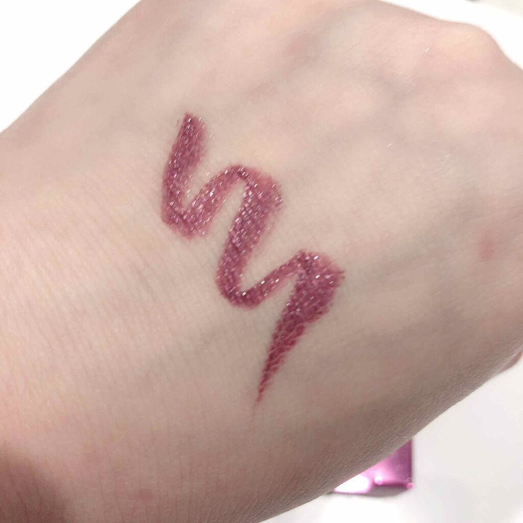 ラブ・ライナー リキッド グリッターコレクション/ラブ・ライナー/リキッドアイライナーを使ったクチコミ（3枚目）