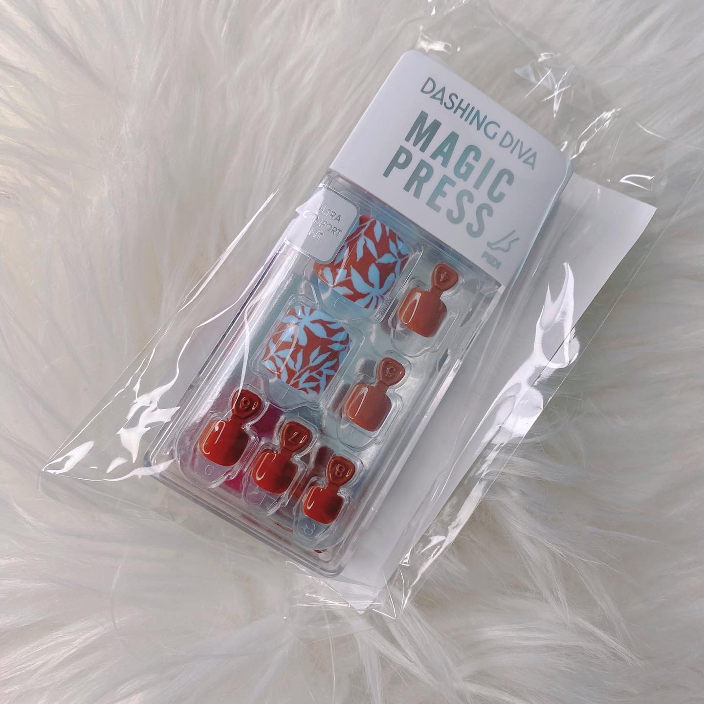 MAGIC PRESS FOOT Brown Paisley/DASHINGDIVA MAGICPRESS/ネイルシールを使ったクチコミ（2枚目）