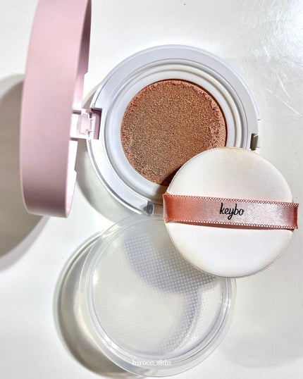 F5 リフレッシュクッション/keybo/クッションファンデーションを使ったクチコミ(8枚目)