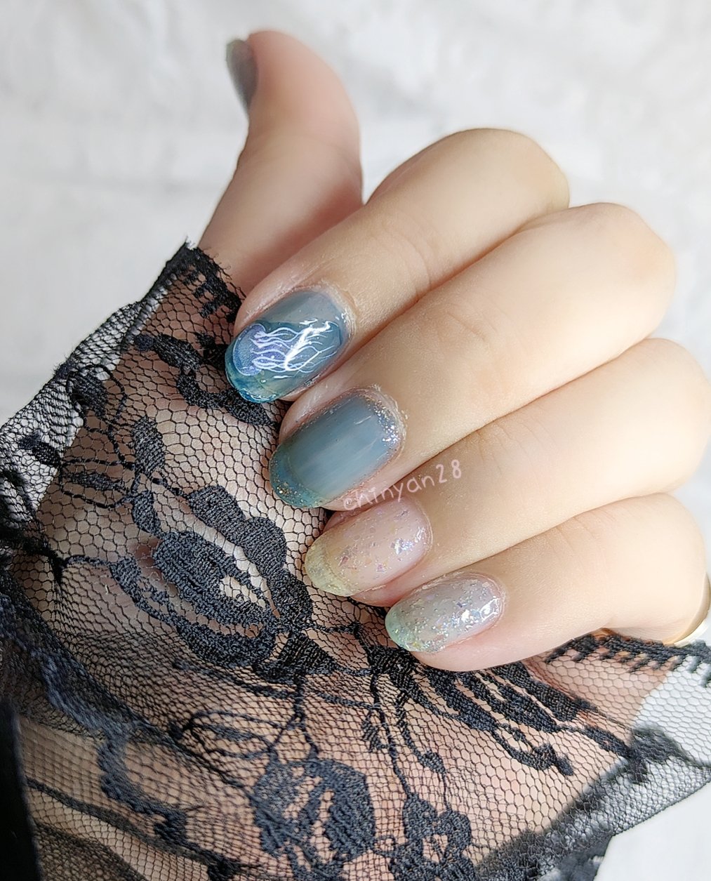 ムードペブルネイル/rom&nd/マニキュアを使ったクチコミ（1枚目）