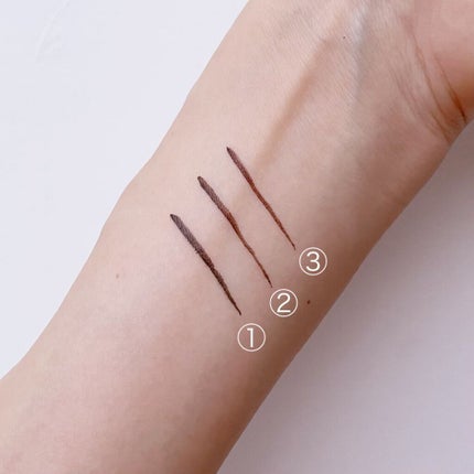 「密着アイライナー」ショート筆リキッド/デジャヴュ/リキッドアイライナーを使ったクチコミ(9枚目)