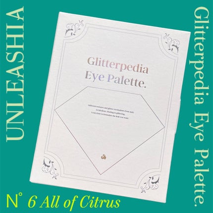 グリッターペディアアイパレット/unleashia/アイシャドウパレットを使ったクチコミ(1枚目)