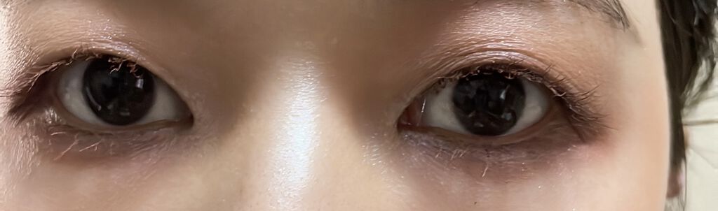 ひとえ・奥ぶたえ用マスカラ 限定色 ビターオレンジ/アイプチ®/マスカラを使ったクチコミ（1枚目）