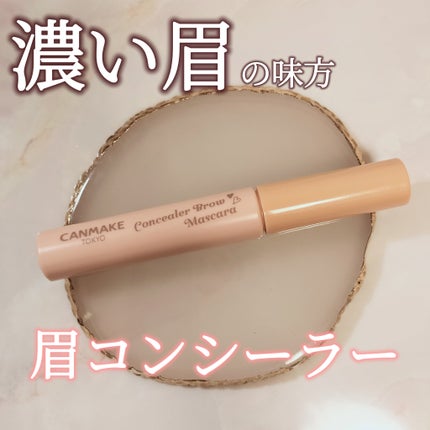 コンシーラーブロウマスカラ/キャンメイク/その他アイブロウを使ったクチコミ(1枚目)