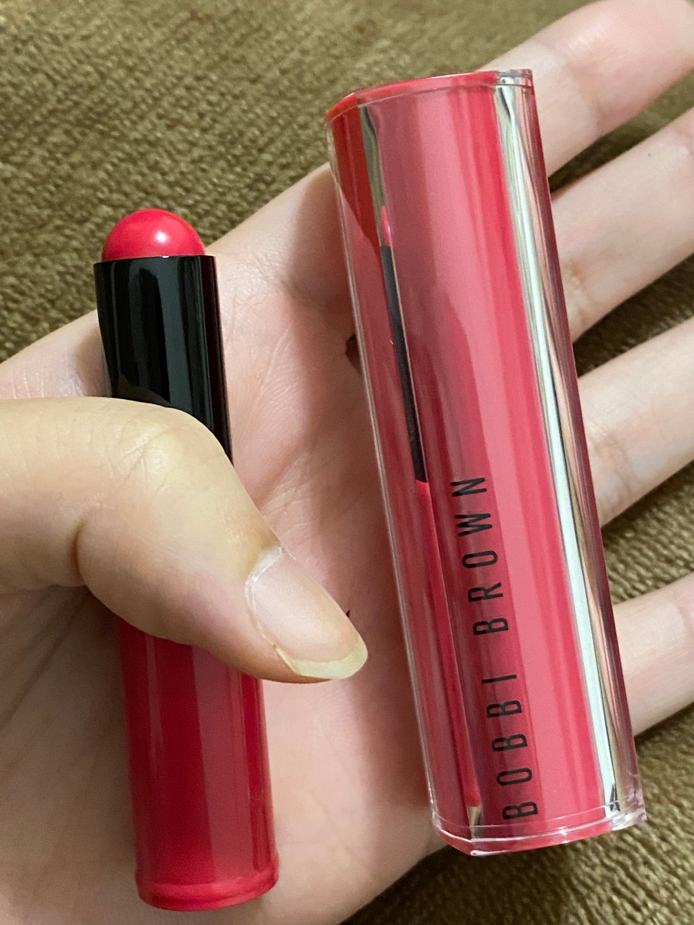 クラッシュド シャイン ジェリー スティック/BOBBI BROWN/口紅を使ったクチコミ(2枚目)