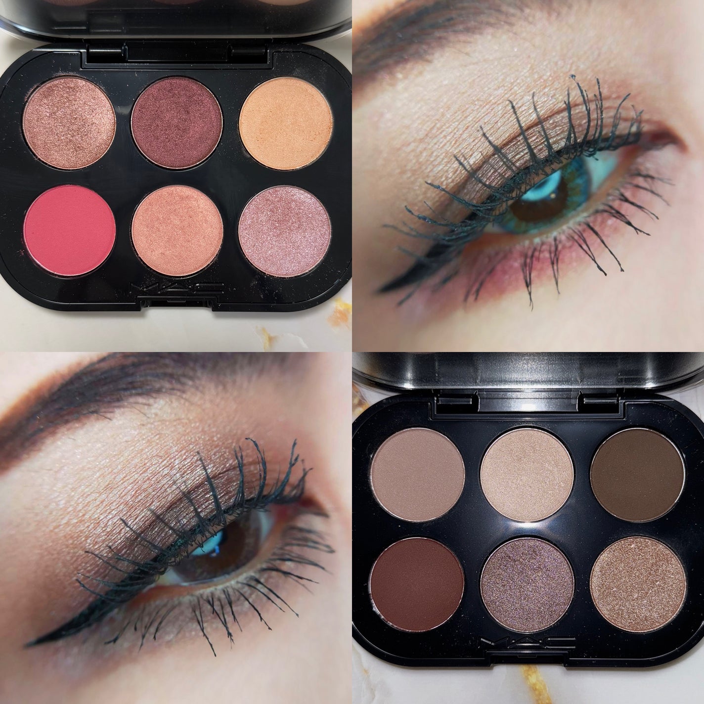 コネクト イン カラー アイシャドウ パレット × 6/M・A・C/アイシャドウパレットを使ったクチコミ(4枚目)